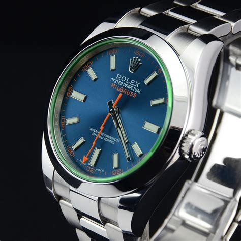 rolex milgauss strap size|Rolex Milgauss 116400gv price.